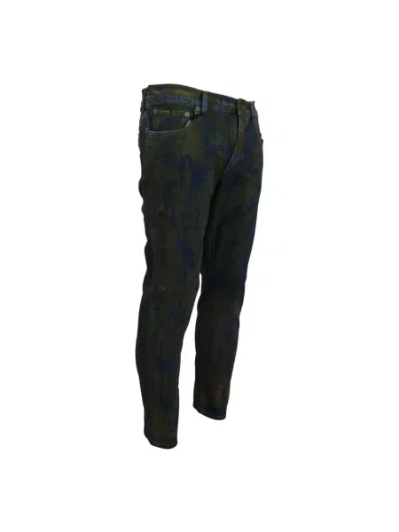 Jeansy Dolce And Gabbana zielone
