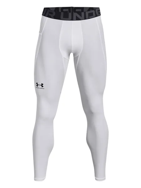 Leggings Under Armour cu imagine alb