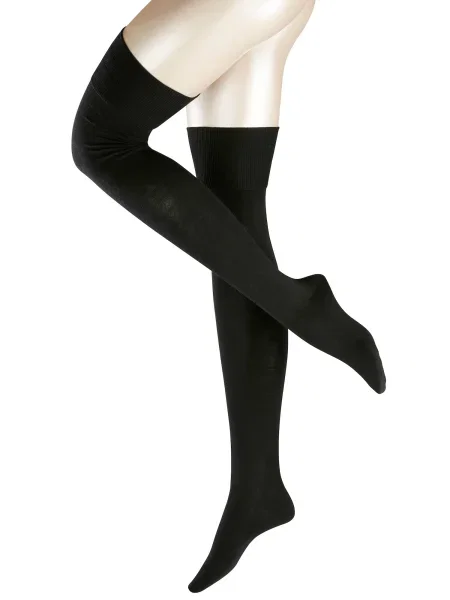 FALKE Ciorapi peste genunchi negru
