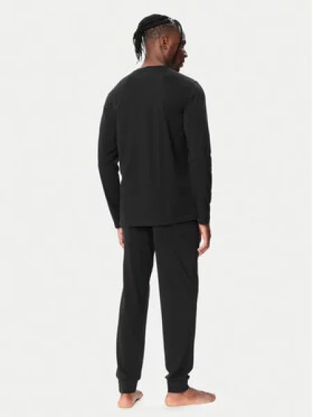 Emporio Armani Ilga pižama juoda