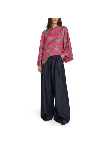 Bluzka Dries Van Noten z nadrukiem
