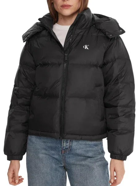 Geacă de blugi Calvin Klein negru