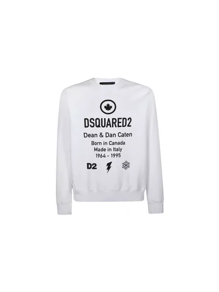 Mikina Dsquared bílá