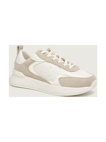 BOSS Sneakers B Icon Écru negru