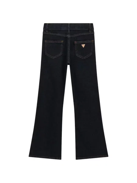Jeansy dzwony dziecięce Guess niebieskie