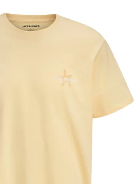 Jack & Jones Majica Corals Tee Svetlo rumena