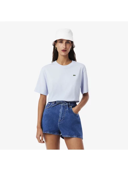 Футболка Lacoste голубая