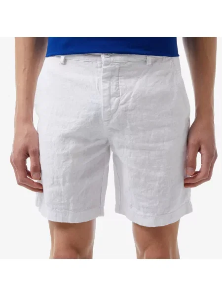 Бермуды Lacoste белые