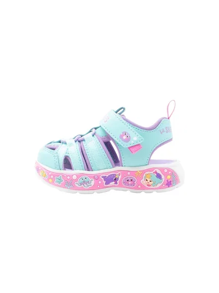 Sandali Skechers Play Scene Splash Cute Crew modra