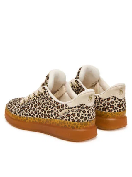 Skechers Tenisice Snoop Dogg: Courtside Nature Girlz smeđa