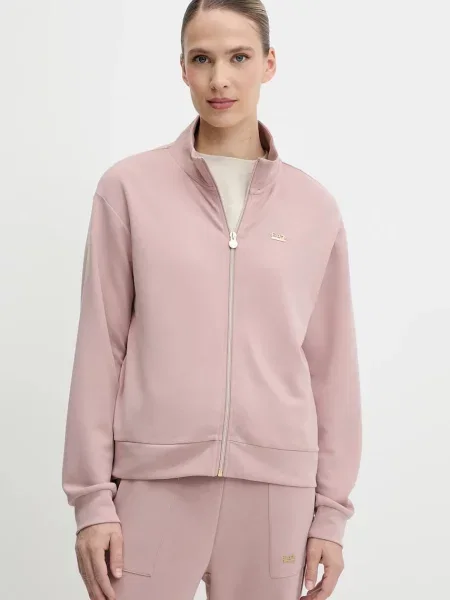 Emporio Armani bluză neted maro