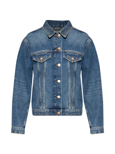 Geacă de blugi Emporio Armani albastru