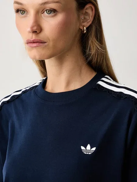 Кружевная футболка Adidas Originals