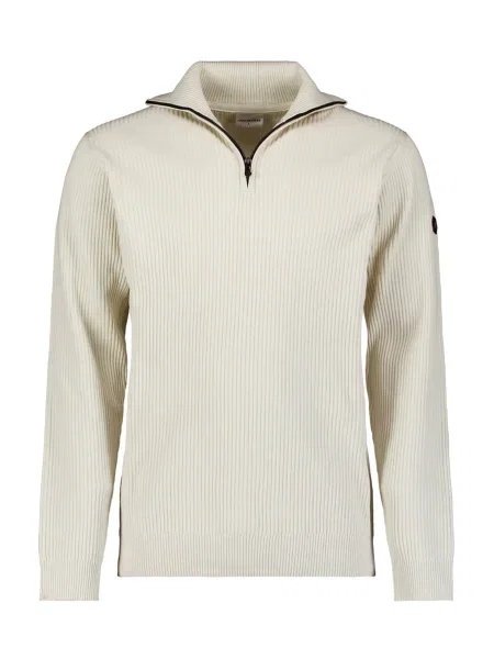 No Excess Pulover natural alb