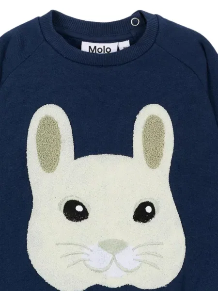 Sweter dziecięcy Molo niebieski