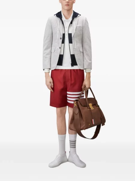 Hanorac cu glugă Thom Browne albastru