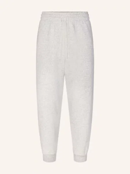 Skims Pohodlné Domácí Kalhoty Lounge Fleece světle šedá