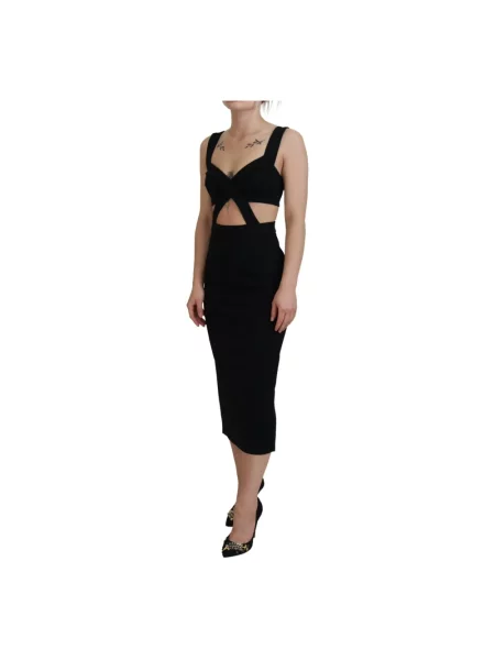 Sukienka ołówkowa Dolce And Gabbana czarna