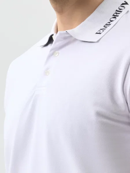 Поло Emporio Armani біле