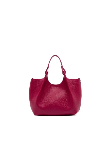 Gianni Chiarini Torebki Kobieta Fioletowy ONE SIZE Skóra Dua Tote Bag różowa