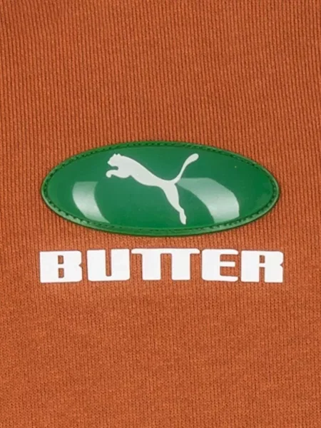 Mikina s kapucňou Puma oranžová