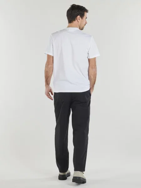 Klasična majica Calvin Klein Jeans s autogramom bijela
