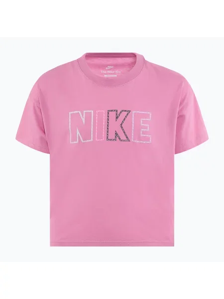 Dětské tričko Nike Sportswear Essential magic flamingo růžové