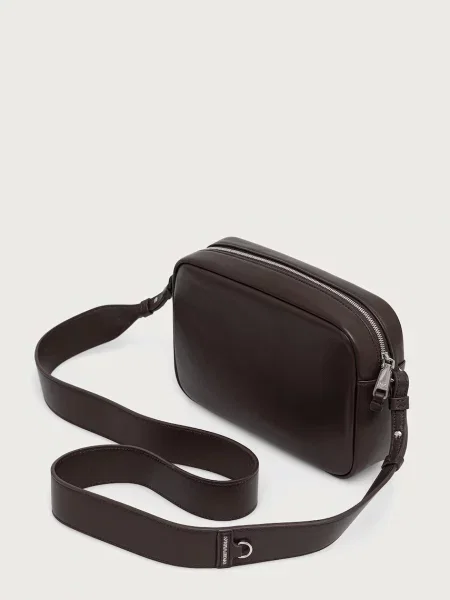 Кожаная сумка Emporio Armani