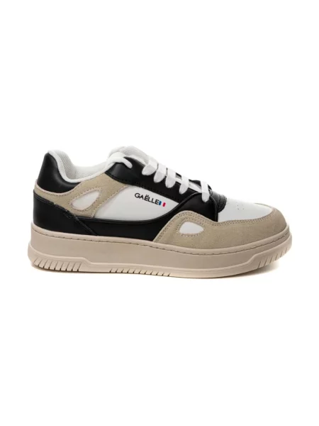 Sneakersy Gaëlle Paris zamszowe czarne