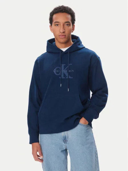 Calvin Klein Jeans Bluza granatowy