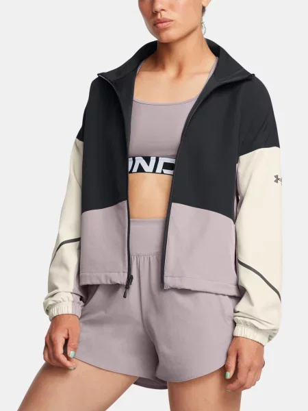 Dámska bunda Under Armour Unstoppable Crop black/black čierna