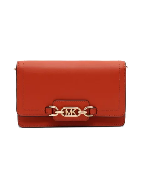 Torebka crossbody Michael Kors skórzana brązowa