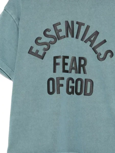 Koszulka dziecięca Fear Of God Essentials niebieska