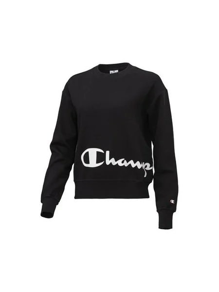 Hanorac crewneck Champion negru