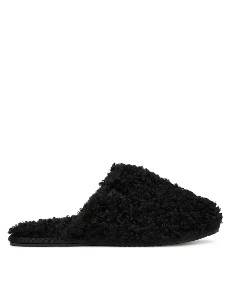 Calvin Klein Kućne papuče CLOSE SLIPPER FUR crna