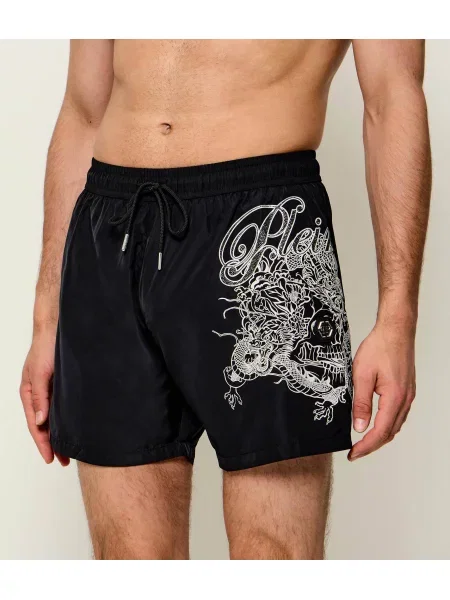 Pantaloni scurți Philipp Plein negru