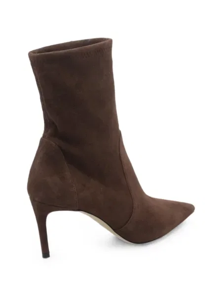 Cizme scurte Stuart Weitzman maro