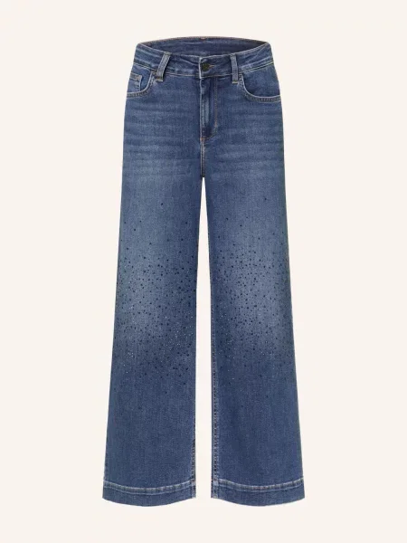Culottes Liu Jo s kamínky modré