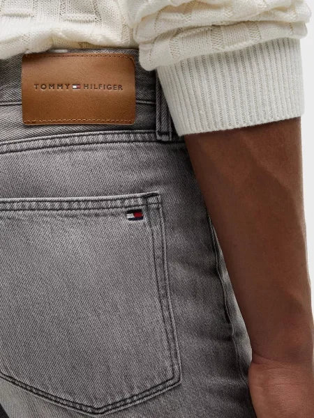 Прямі джинси Tommy Hilfiger сірі