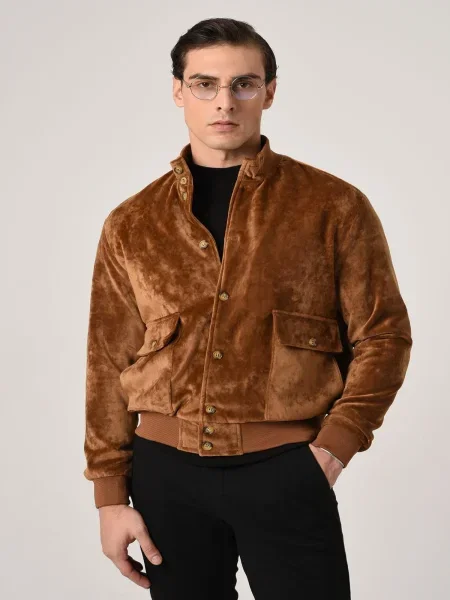 Antioch Prehodna jakna konjak