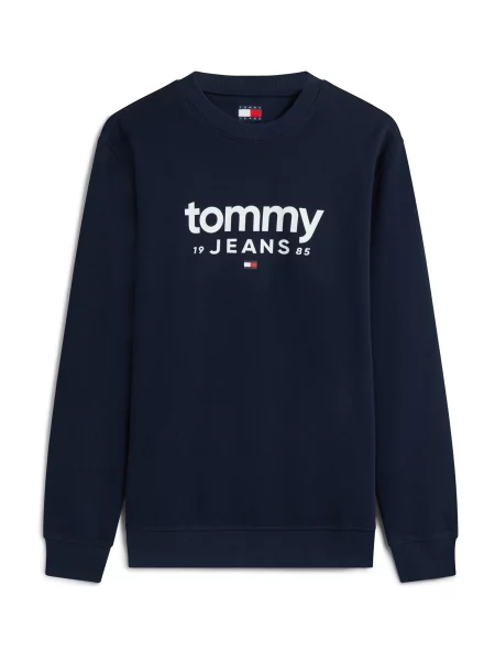 Tommy Jeans Μπλούζα φούτερ Logo Graphic ναυτικό μπλε / κόκκινο λευκό