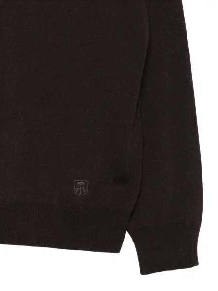 Cardigan Corneliani cu broderie maro