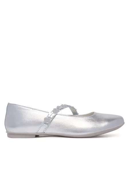 Балетки Primigi серебряные