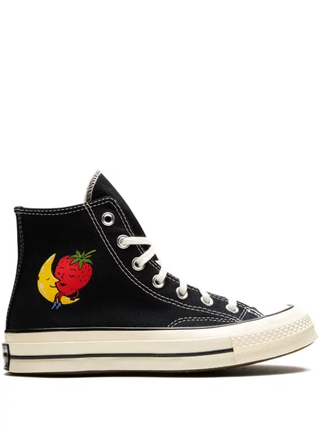 Sneakerși Converse Chuck 70 cu imagine alb