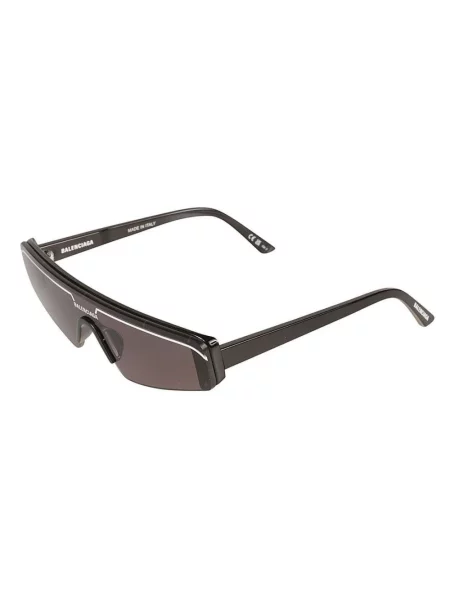 Okulary przeciwsłoneczne Balenciaga Ski czarne