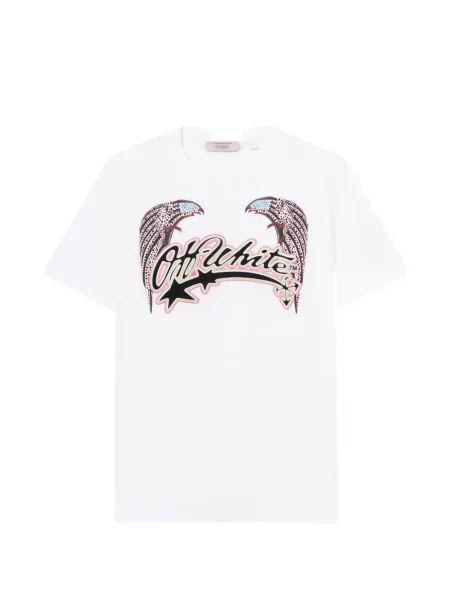 Tricou Off-white cu imagine alb