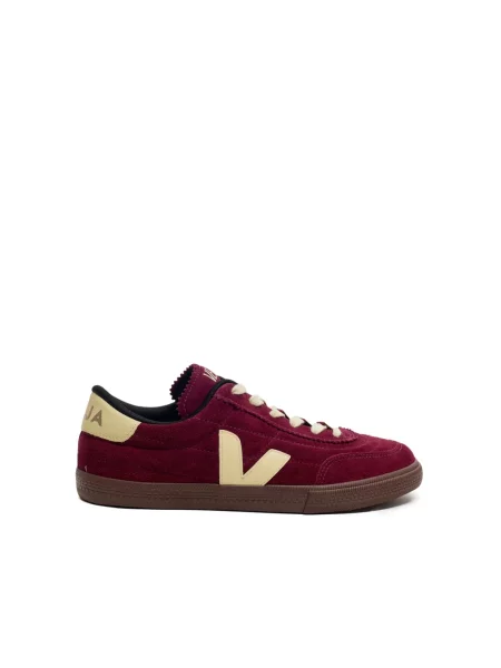 Sneakersy Veja zamszowe czerwone