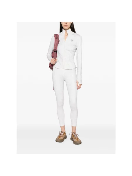 Top sportowy Adidas By Stella Mccartney biały