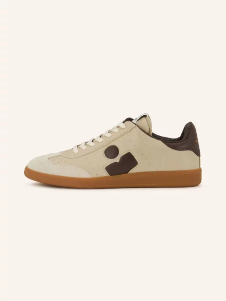 Isabel Marant Sneakersy Bryce beige beżowe