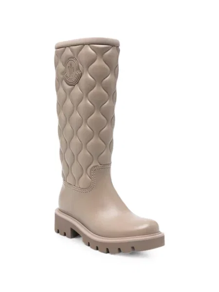 Matlasat botine Moncler cu autograf
